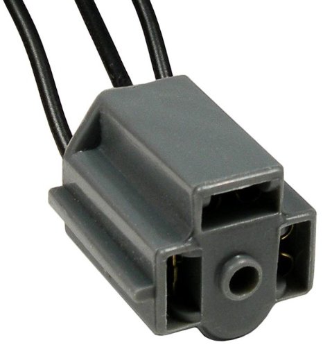 5325A Replacement 3-Prong Sealed Beam Lamp with Fiber Optics Connector Pigtail - Gray 3-16ga Leads (25-Pack) | Perfect for Automotive, Marine & Industrial Lighting Applications