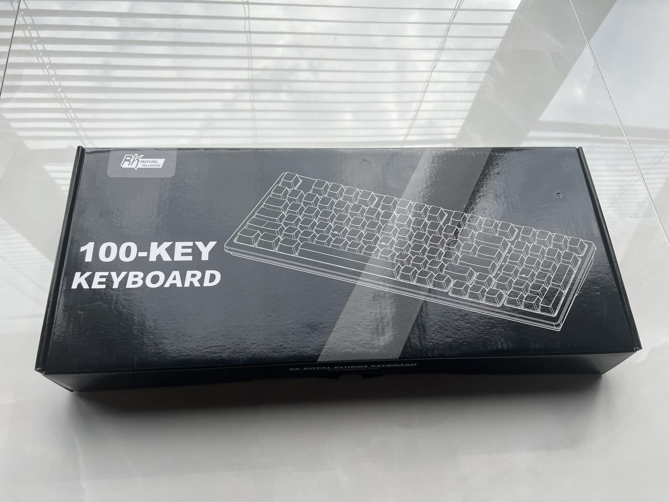 RK ROYAL KLUDGE RK98 Wireless Mechanical Gaming Keyboard - 2.4G/Bluetooth 5.1/USB-C Triple Mode, RGB Backlit, Hot-Swappable Red Switches, 100-Key German QWERTZ Layout - Perfect for Gaming, Office Work & Typing (White)