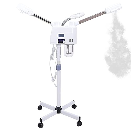 Professional 2-in-1 Hot & Cold Facial Steamer Machine for Skin Moisturizing & Rejuvenation - Home & Salon Use | Deep Cleansing, Hydration & Spa Treatment for Glowing Skin