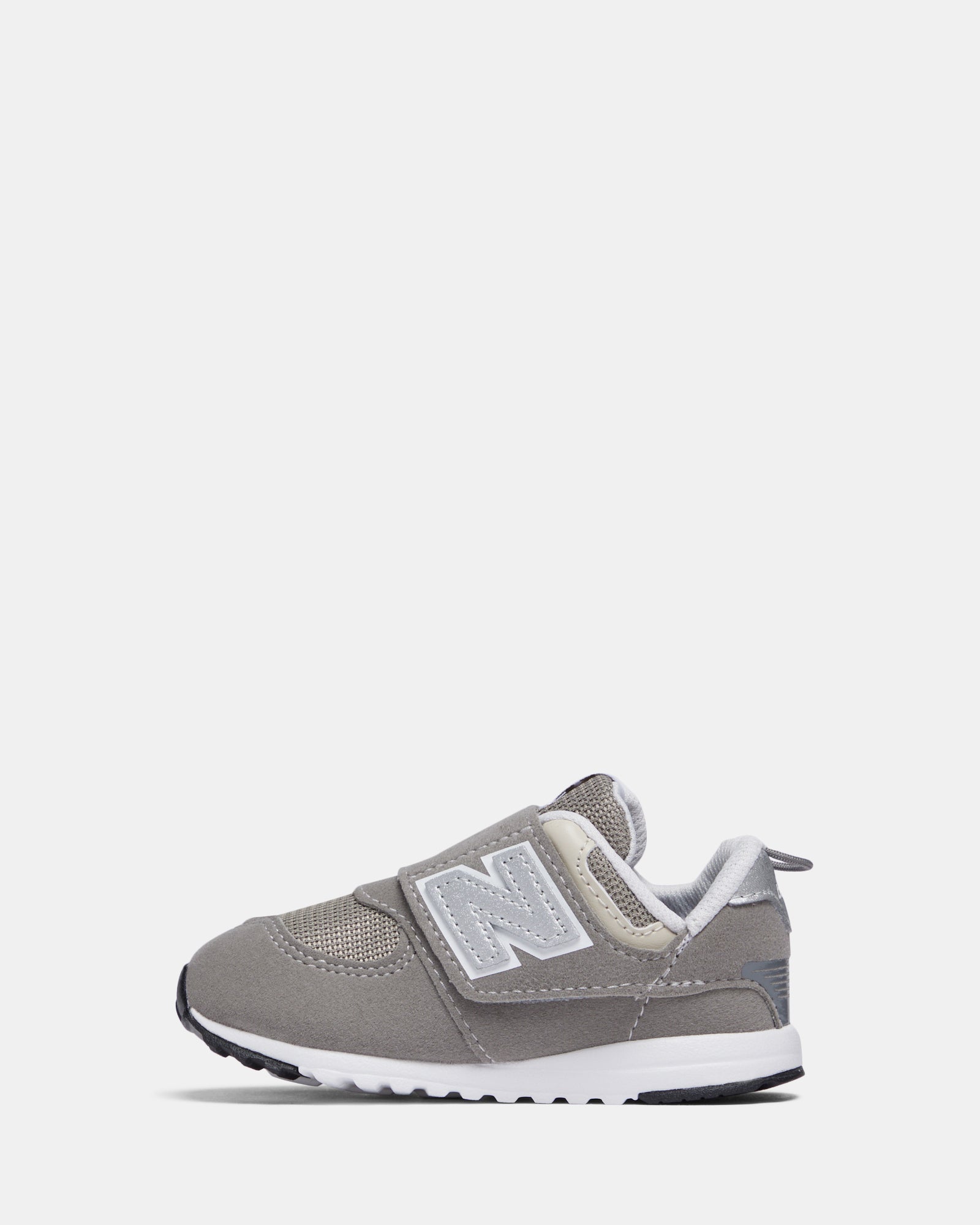 New Balance 574 V1 Infant Sneakers - Soft Cloud Gray & White - Comfortable Baby Shoes for Walking & Playtime - Perfect for Outdoor Adventures & Casual Wear