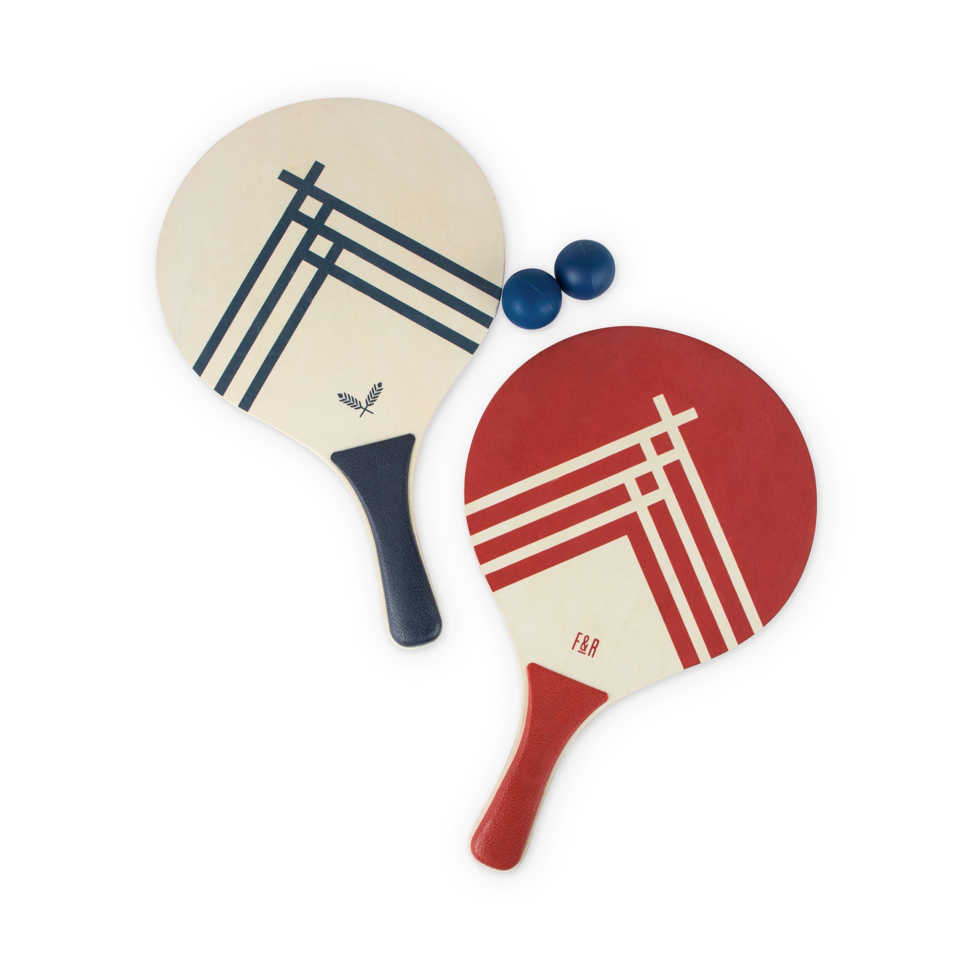 Premium Beach Tennis Paddle Set by Foster & Rye - Professional Grade Rackets for Outdoor Sports, Beach Games & Backyard Fun