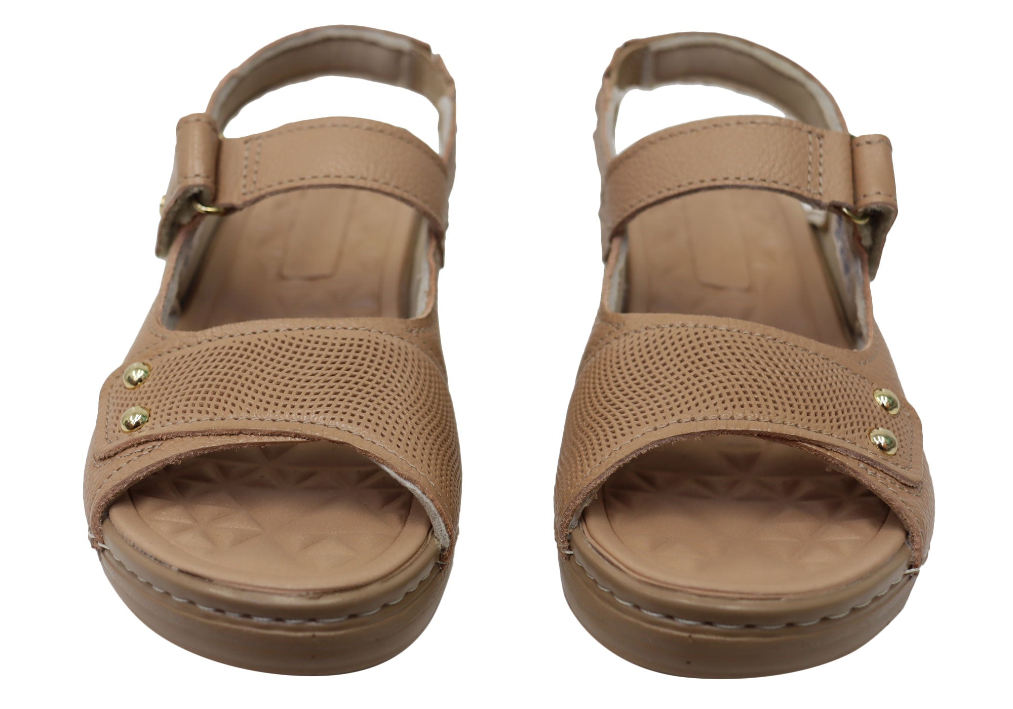 Jannie Women's Comfortable Leather Sandals - Handmade in Brazil - Perfect for Beach, Vacation & Summer Outfits