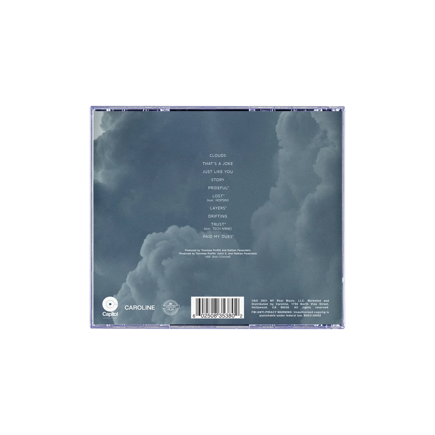 CLOUDS (THE MIXTAPE) CD - Hip Hop Music Album for Car Rides, Workouts & Relaxation