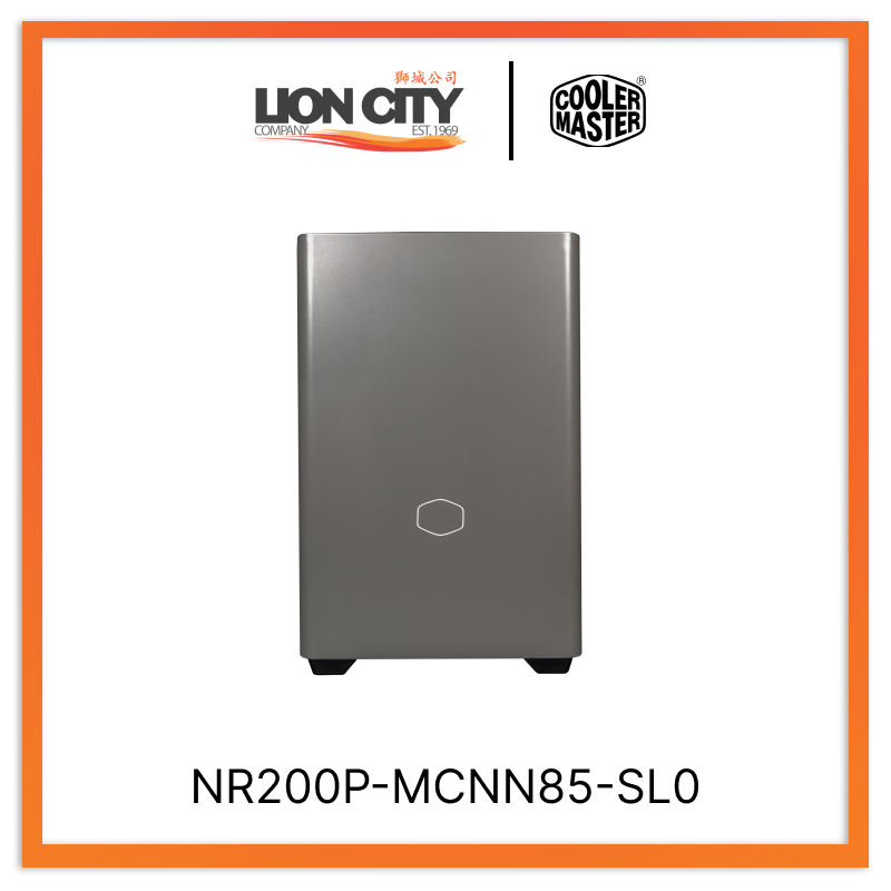 Cooler Master NR200P MAX Mini-ITX PC Case with 850W PSU & 280mm AIO Liquid Cooler - Compact Gaming PC Build for Small Spaces, Home Office & Streaming Setup