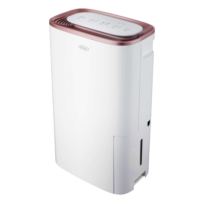 Europace EDH 6161T 16L 3-in-1 Dehumidifier with Air Purifier & Fan - Quiet & Energy Efficient for Home, Basement, Bedroom, Office (White) - Perfect for Mold Prevention & Humidity Control
