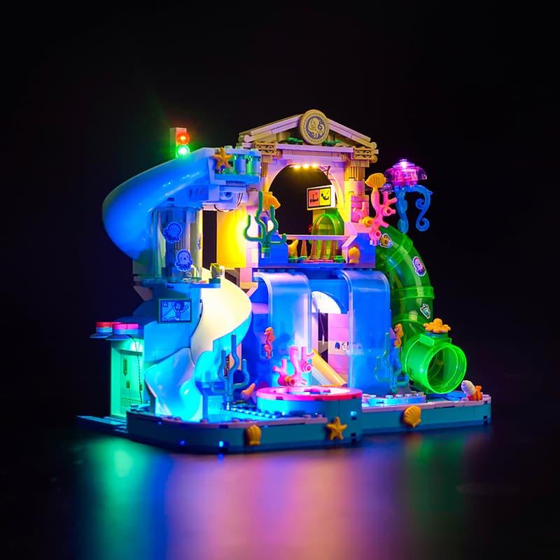 Best Light Kit for LEGO Friends Heartlake City Water Park 42630 - DIY Lighting Set for LEGO Building Blocks - Perfect for Night Display & Room Decor