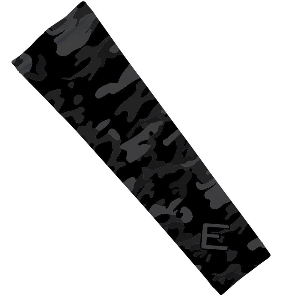 Blackout Camo Arm Sleeves for Men & Women - UV Protection, Breathable Compression Sleeves for Sports, Running, Basketball & Outdoor Activities