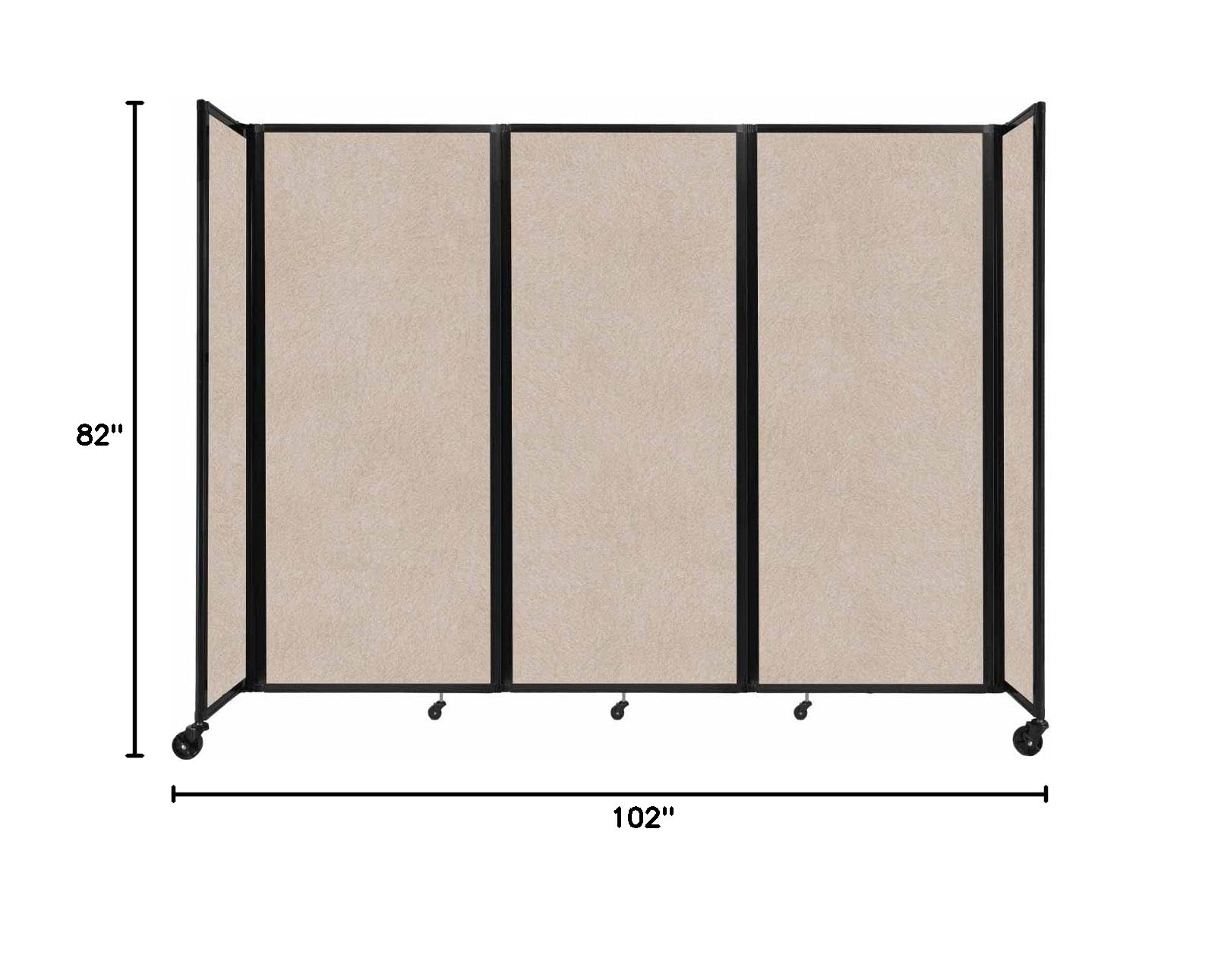Versare 360 Portable Room Divider Privacy Screen - 8'6