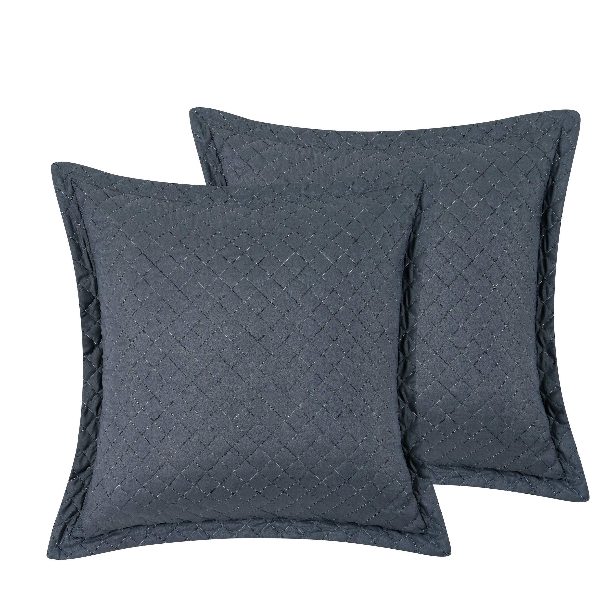Premium Coventry Comforter Set Queen Size - Soft & Cozy Charcoal Grey Bedding for All Seasons | Perfect for Master Bedroom, Guest Room & Airbnb