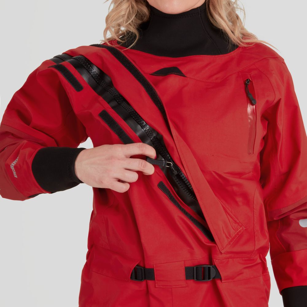 NRS Women's Foray Drysuit - Waterproof Kayaking & Paddling Gear for Cold Weather - Perfect for Kayaking, Canoeing, and Water Sports Adventures