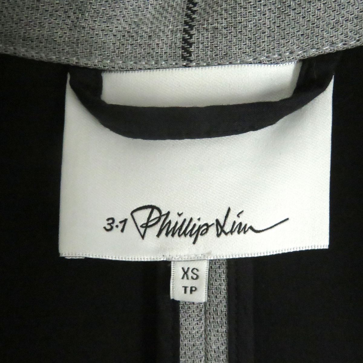 3.1 Phillip Lim Grey Oversized Peacoat - Women's XS Size Wool Blend Trench Coat | Perfect for Fall Winter Fashion, Office Wear & Casual Outings