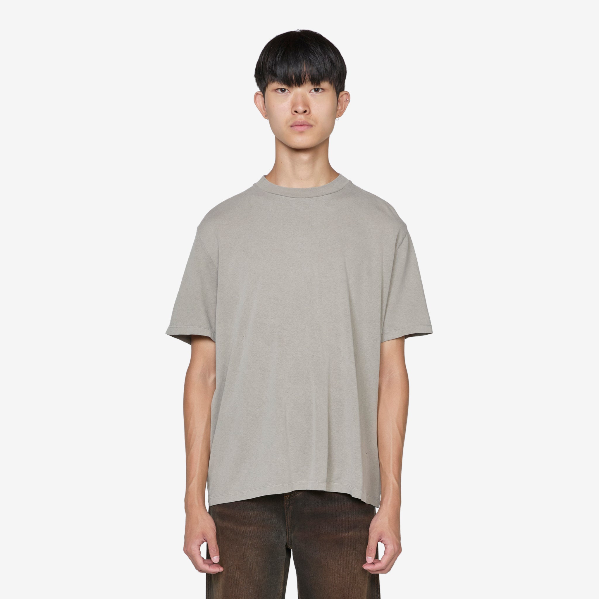 Box T-Shirt Worn Grey Legacy Jersey - Vintage Style Cotton Tee for Men & Women | Perfect for Casual Wear, Sports Events & Street Fashion
