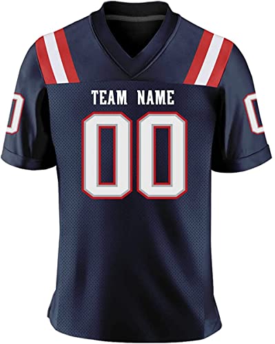 Navy White Red