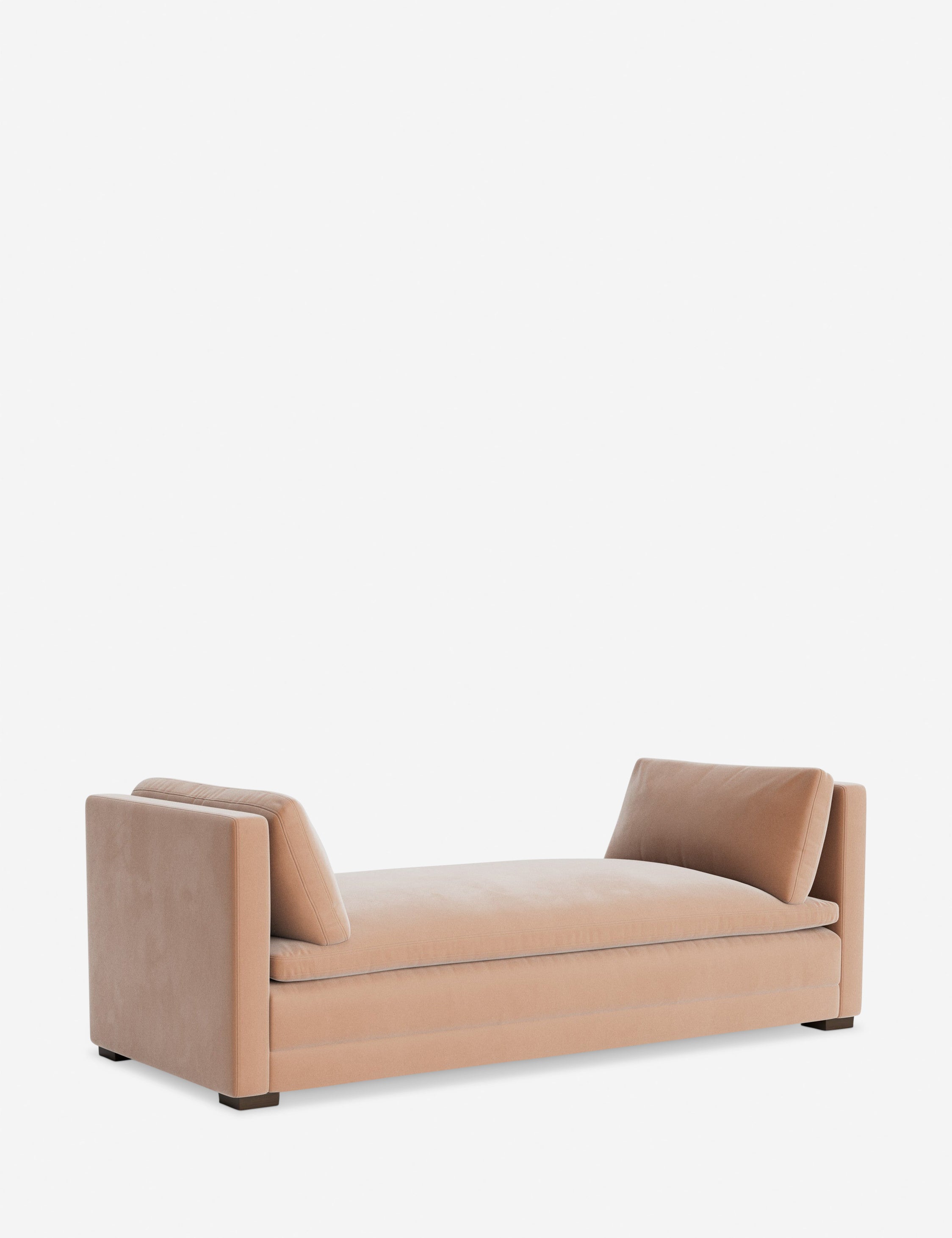 Elvie Chaise - Modern Lounge Chair for Living Room, Bedroom & Office - Comfortable Upholstered Accent Chair with Wooden Legs - Perfect for Relaxing, Reading & Decorating Your Home