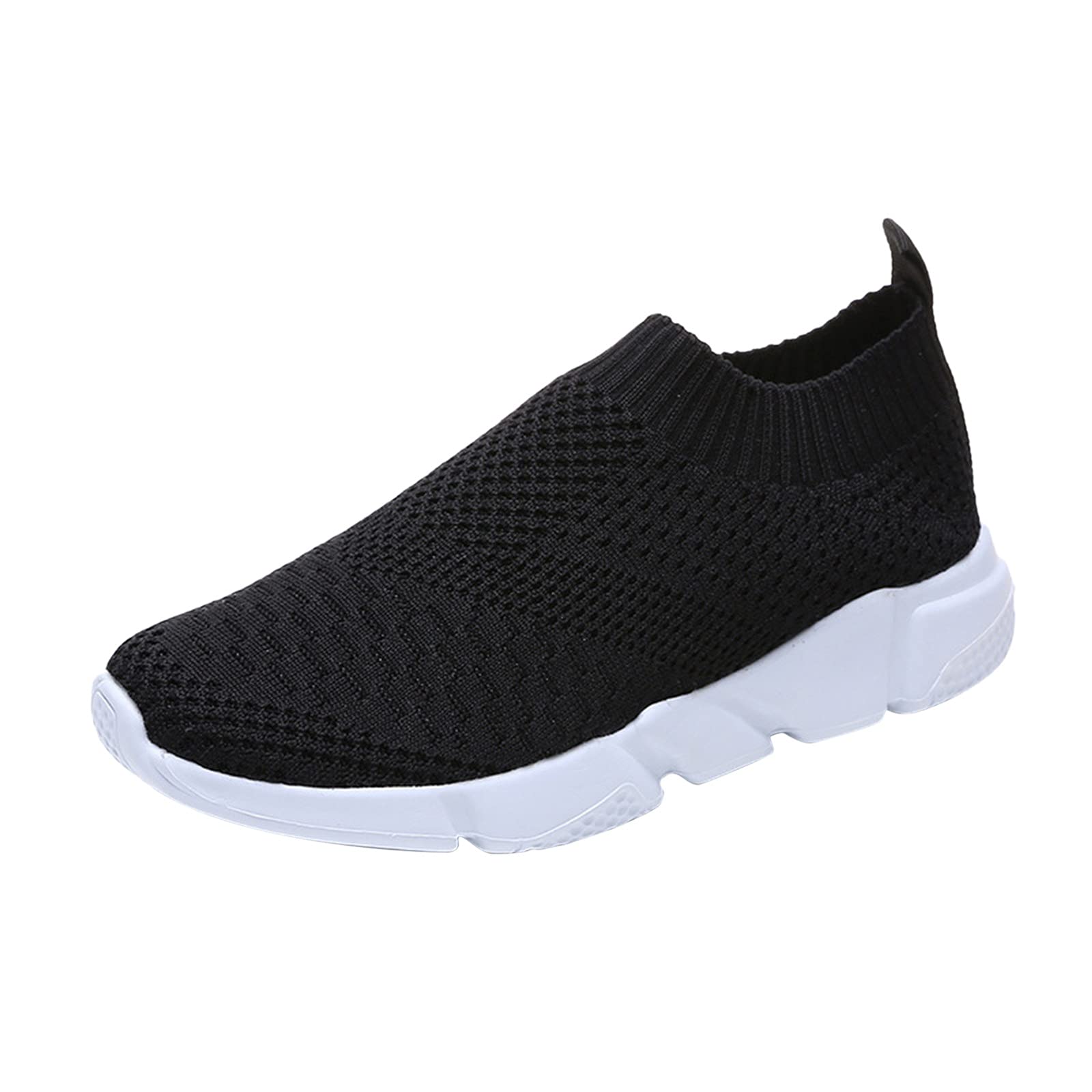 Women's Slip On Sneakers Size 8 Wide - Comfortable Winter Dress Shoes with Arch Support for Business Casual & Running | Orthopedic Walking Shoes for Women (White) | Perfect for Office, Travel & Daily Wear