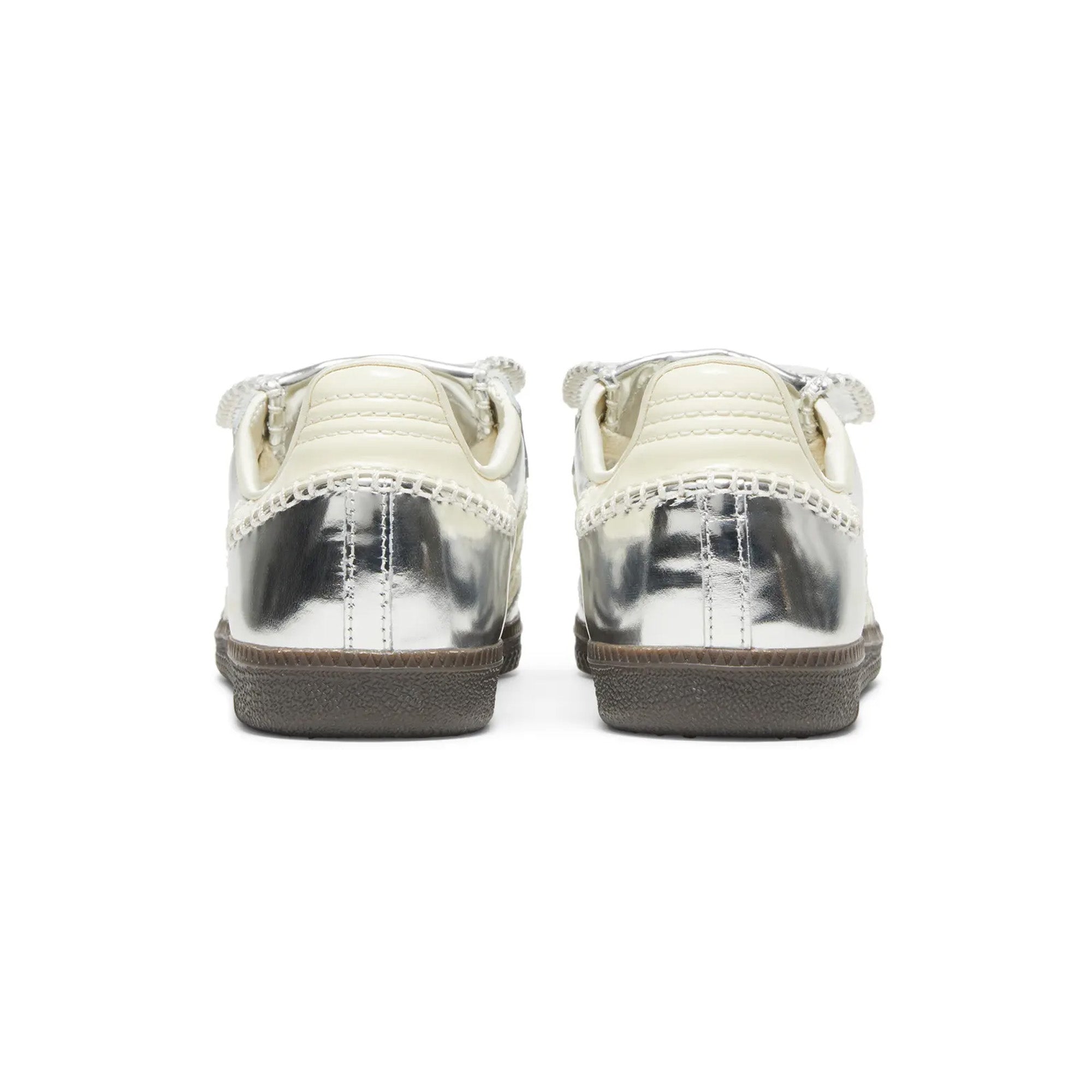 Adidas Samba Wales Bonner Silver Sneakers 2023 - Classic White & Silver Leather Low-Top Shoes for Men & Women | Perfect for Casual Wear, Street Style & Everyday Comfort