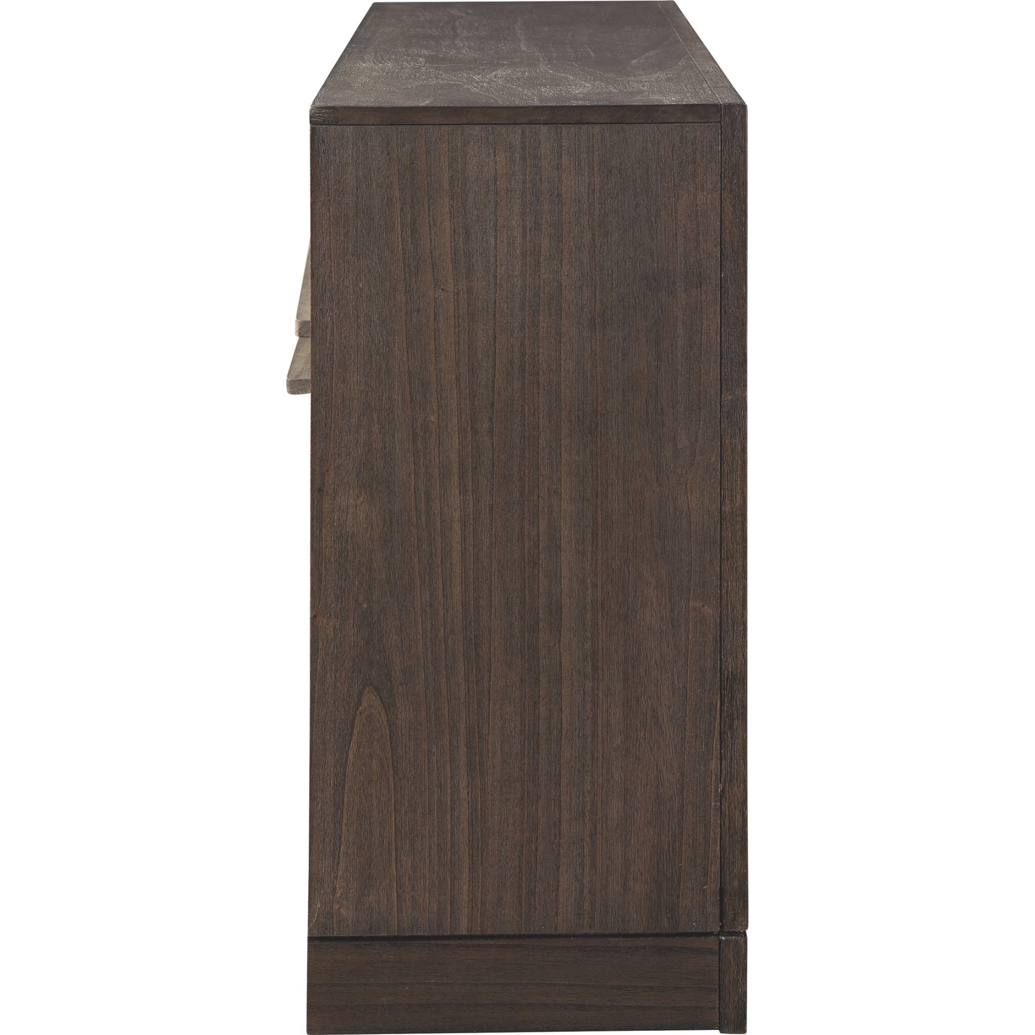 Brueban 6-Drawer Dresser - Modern Gray Chest of Drawers for Bedroom, Living Room & Office Storage