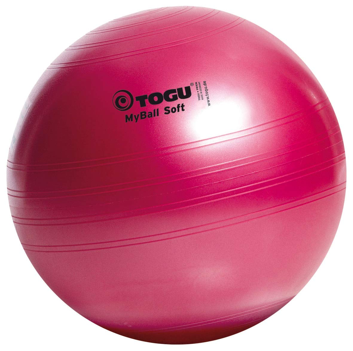 TOGU Myball Soft Ball - Premium Exercise & Therapy Ball for Yoga, Pilates, and Physical Therapy - Perfect for Home Workouts, Stress Relief, and Muscle Recovery