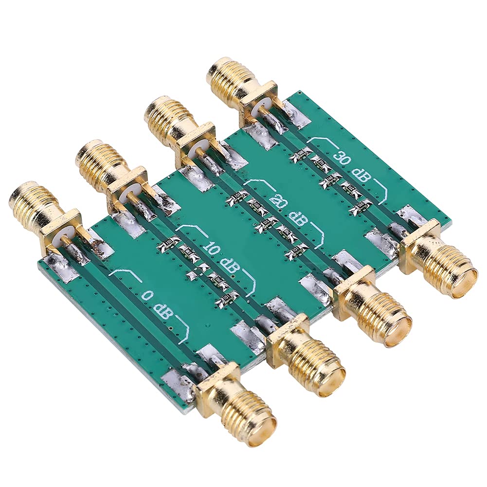 4.0GHz RF Fixed Attenuator SMA Female to Female - High Frequency Signal Reduction Module for Ham Radio, Cellular & Wireless Communication Systems