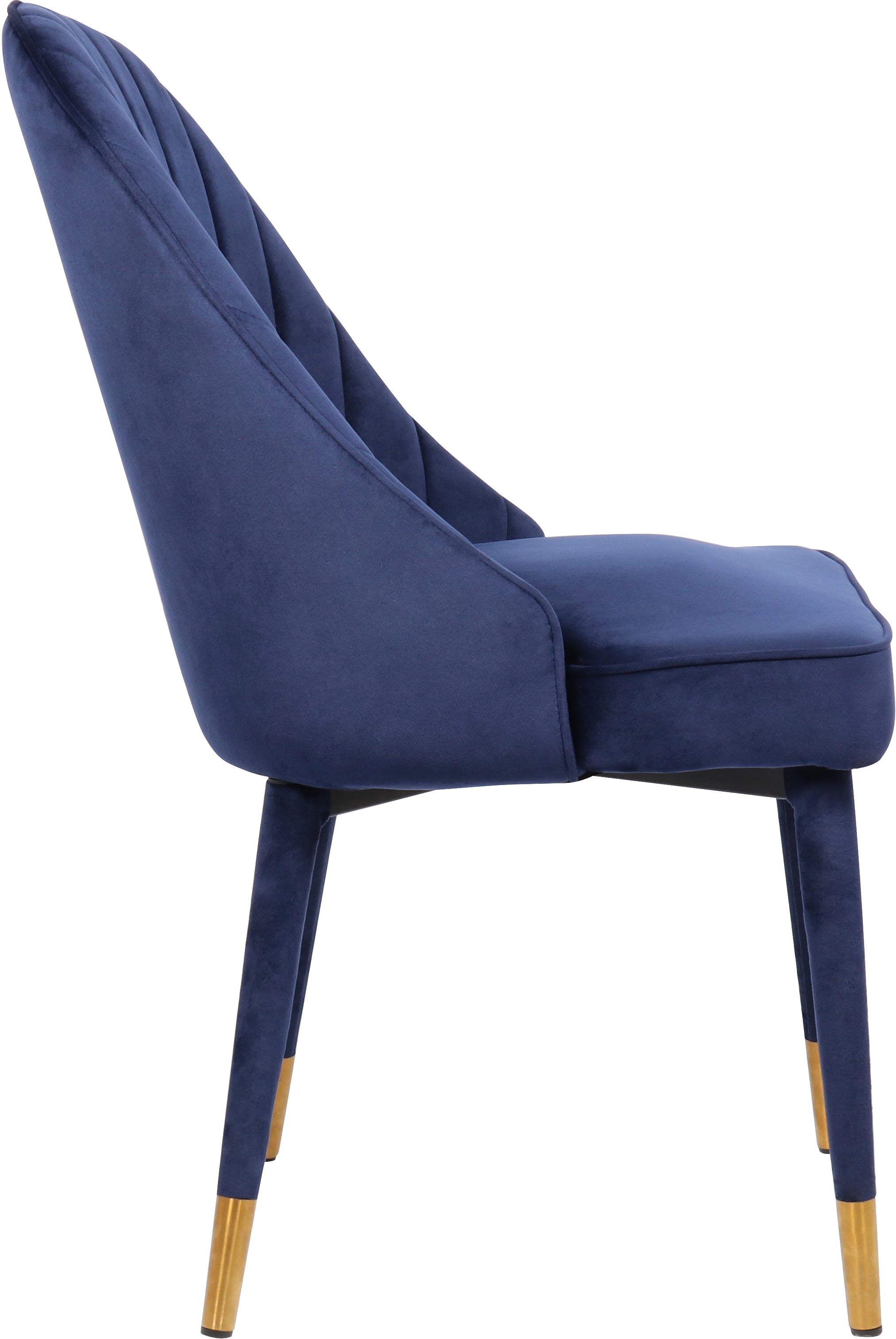 Luxury Belle Velvet Dining Chairs - Soft Upholstered Modern Accent Chairs for Dining Room, Kitchen, or Office - Elegant Home Decor & Comfortable Seating Solution