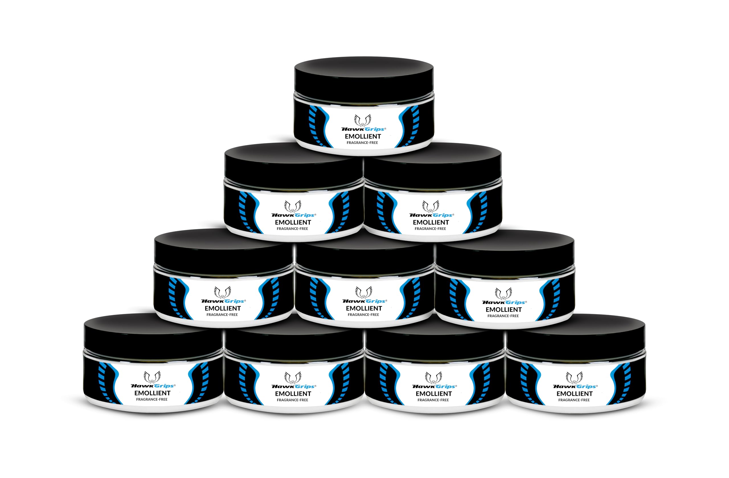 8oz Unscented Massage Emollient Cream - Shea Butter & Oil Based Vegan Formula for IASTM, Soft Tissue Mobilization & Massage Therapy | Professional Lubricant Alternative for Physical Therapists & Athletes | Pack of 10 (Great for Post-Workout Recovery & Pain Relief)