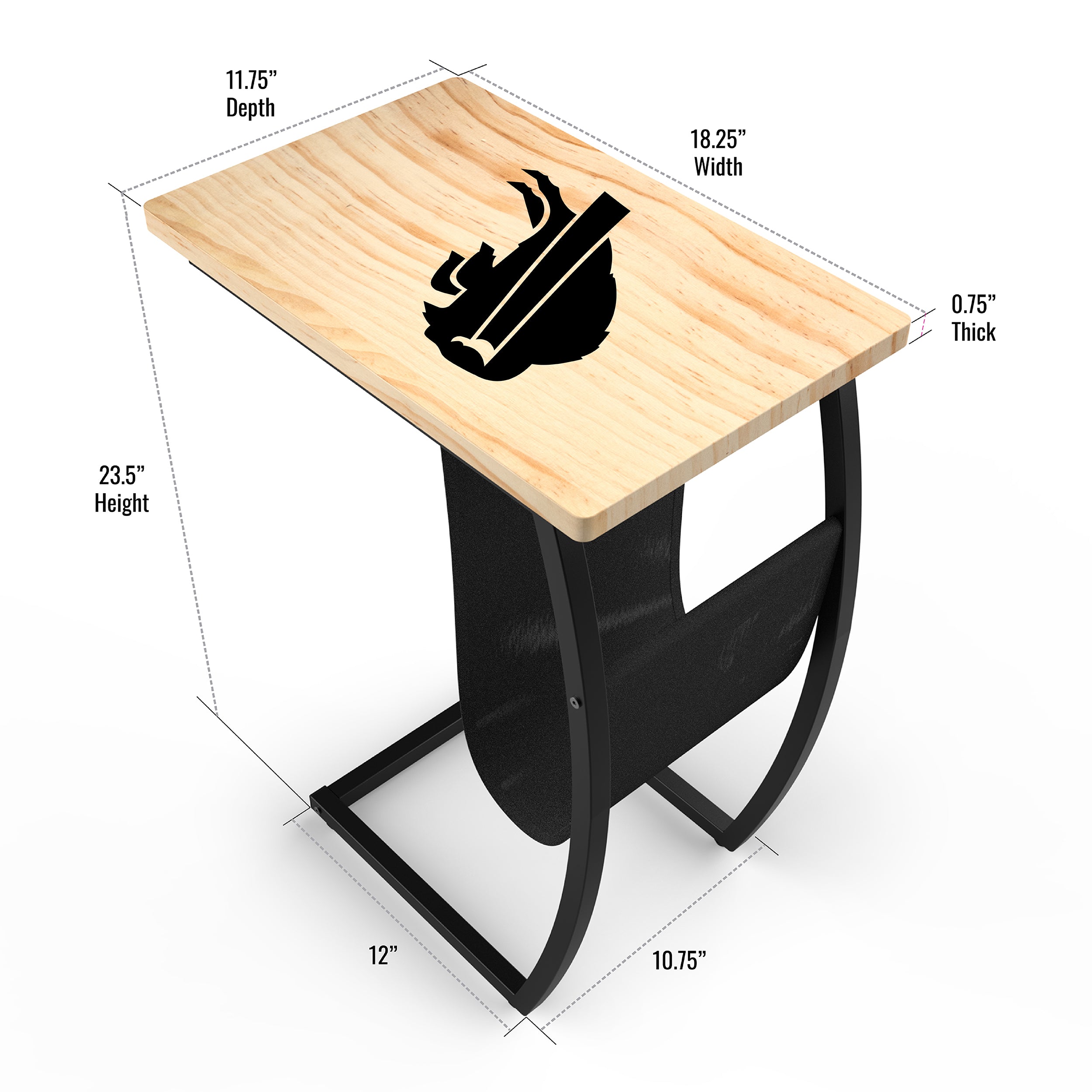Official NFL Licensed Portable Folding Table - Perfect for Tailgating, Camping, and Outdoor Parties