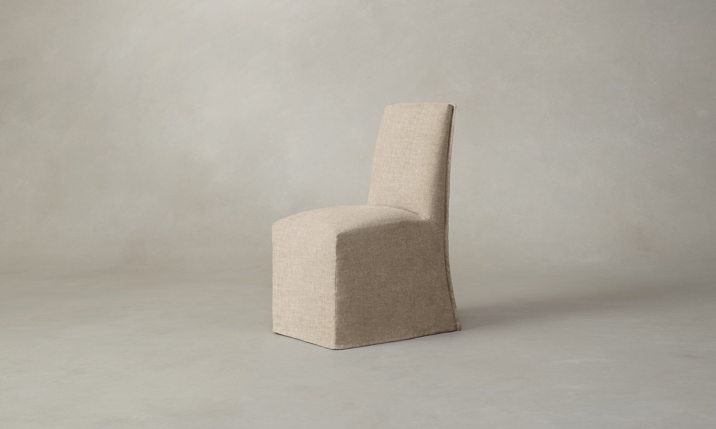 The Beacon Dining Chair - Heritage Belgian Linen Upholstered Modern Farmhouse Chair for Kitchen, Dining Room & Breakfast Nook | Durable & Stylish Seating Solution