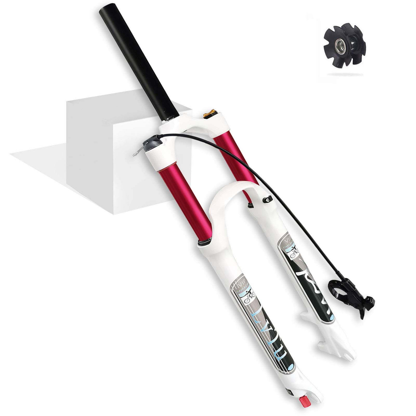 26 27.5 29 Inch Magnesium Alloy Mountain Bike Air Suspension Fork - Straight/Tapered Tube for 1.5-2.45