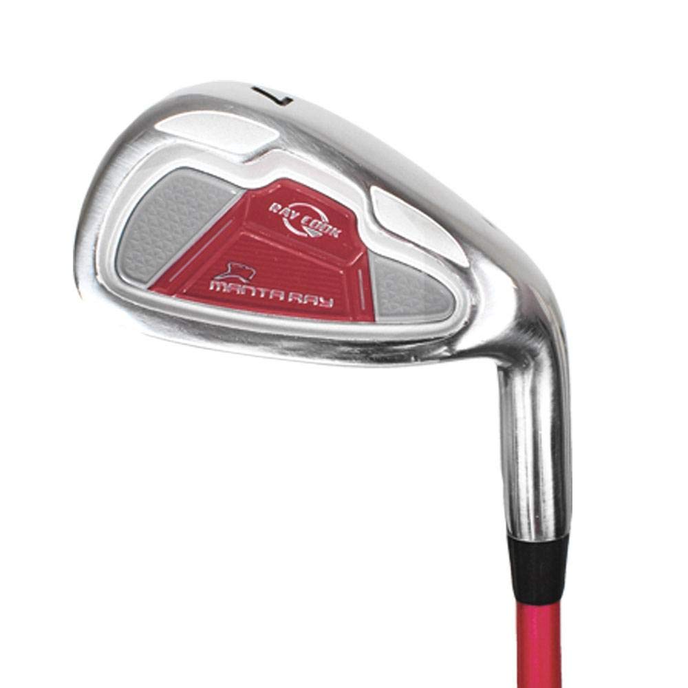 Ray Cook Manta Ray 8 Piece Junior Golf Club Set with Carry Bag for Kids Ages 9-12 | Premium Lightweight Clubs for Junior Golfers | Perfect for Practice, Tournaments & Junior Golf Courses