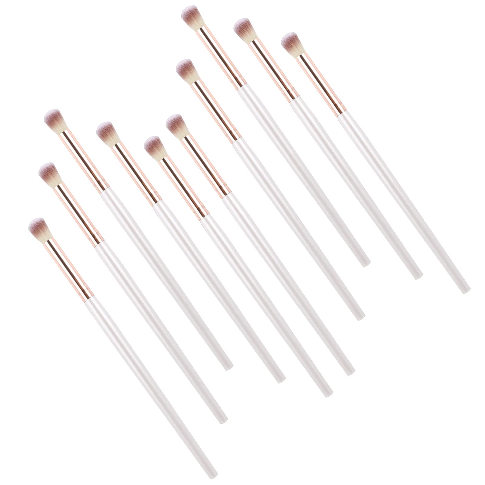 10PCS Eyelash Extension Cleaning Brushes - Soft Lash Shampoo Brushes for Eyelash Cleansing & Maintenance - White Lash Cleanser Tools for Professional & Home Use - Perfect for Salon, Spa & Personal Eyelash Care