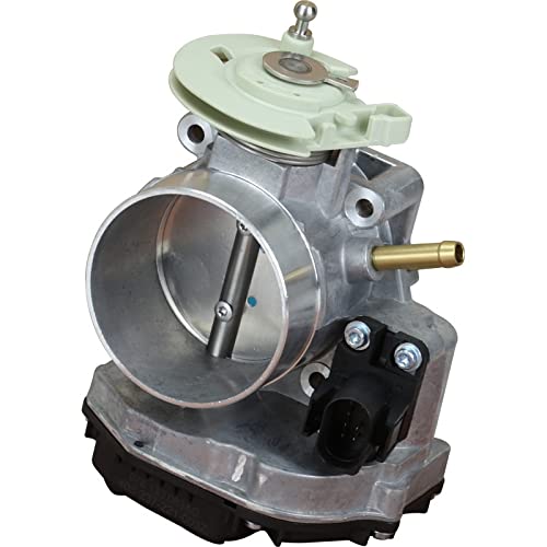 Premium Throttle Body Assembly TB18 for 1997-1999 Audi & Volkswagen 2.8L V6 Manual Transmission - OEM Fit Replacement Part - Improves Engine Performance & Fuel Efficiency