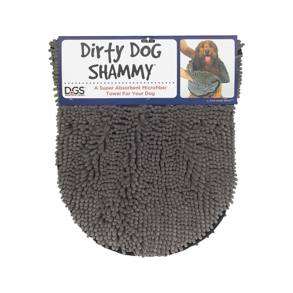 Dirty Dog Shammy Towel - Super Absorbent Microfiber Pet Towel for Dogs & Cats - Quick Dry, Soft & Gentle for Bathing, Grooming & Outdoor Use