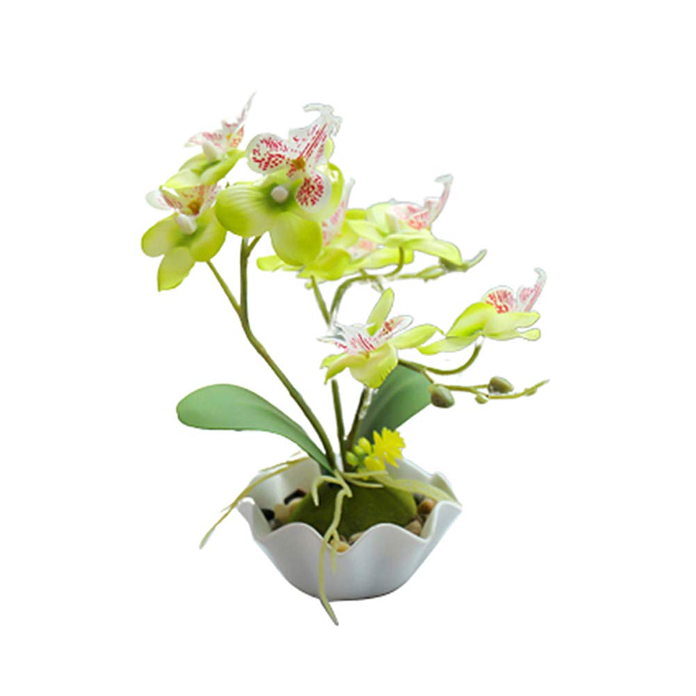 YESBAY Artificial Outdoor Flowers - Realistic Butterfly Orchid Bonsai Plants for Garden, Home & Party Decor | Perfect for Patio, Wedding Centerpieces & Indoor Greenery