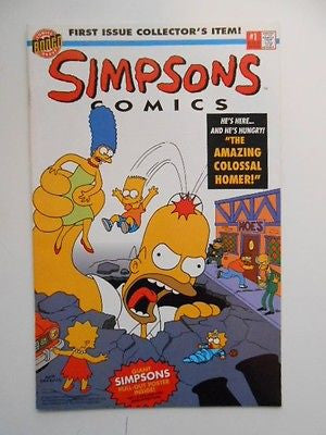 The Simpsons #1 High Grade Comic Book - Rare Collectible for Fans & Investors | Perfect for Display, Gifts & Comic Collections