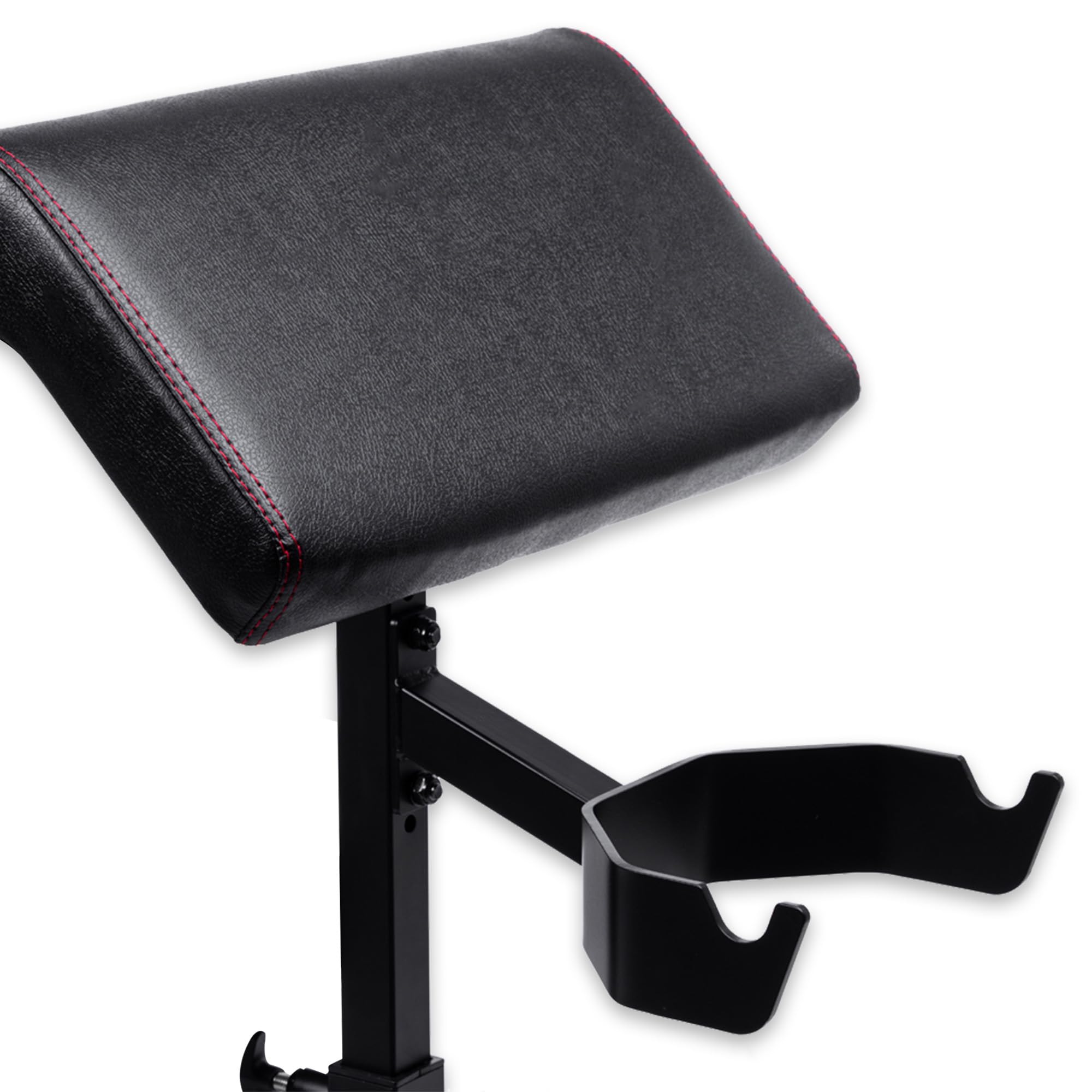 Inspire Fitness Preacher Curl Attachment for SCS & FT1 Benches - Adjustable Bicep Curl Bench Accessory for Arm Workouts - Perfect for Home Gym Strength Training & Muscle Building Exercises