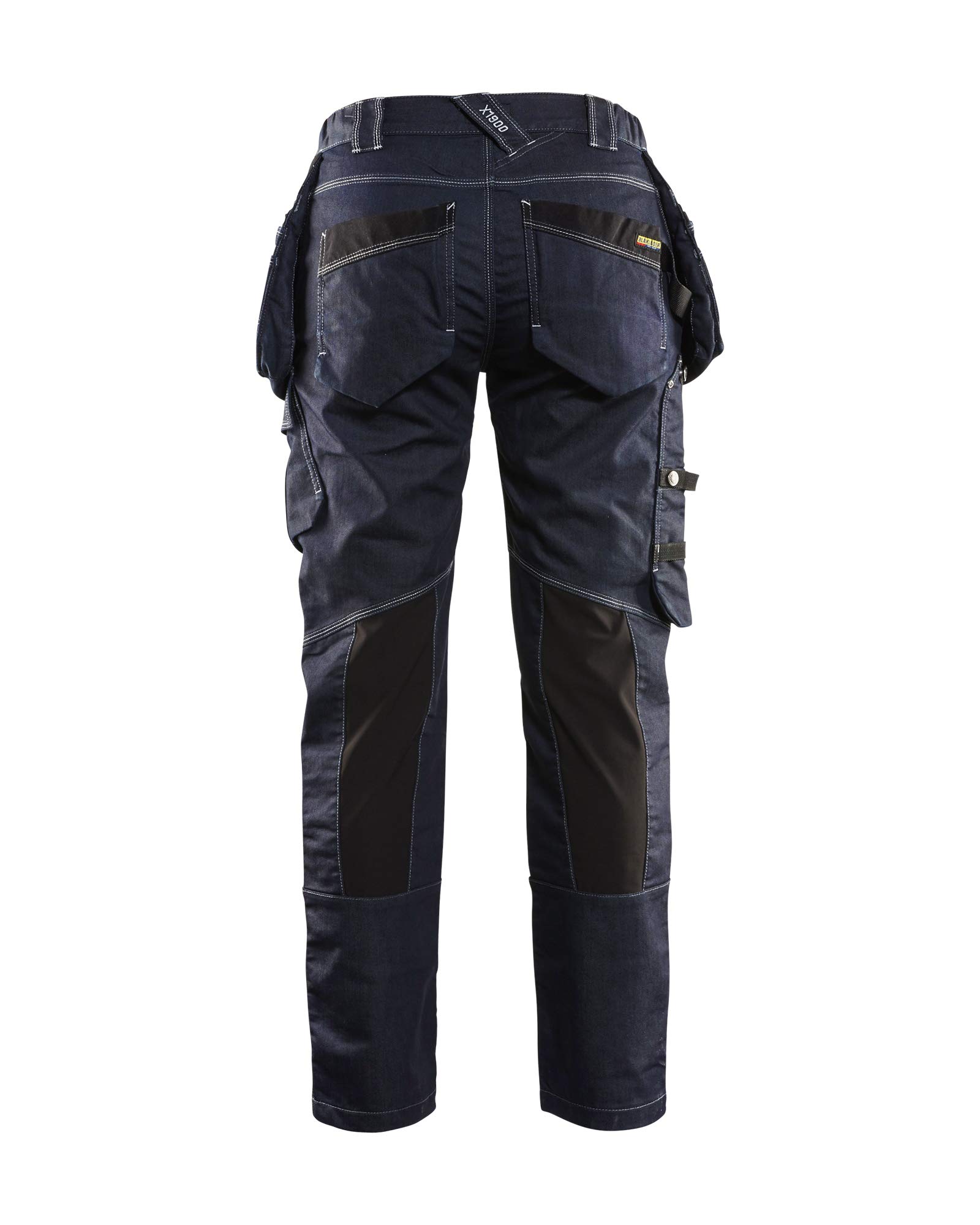 BLÅKLÄDER Women's Craftsman Stretch Denim Work Pants with Reinforced Pockets - Durable & Comfortable for Construction, Carpentry & DIY Projects