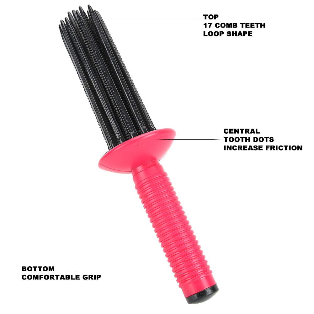 Professional Hair Curling Wand - 1 Inch Ceramic Tourmaline Curling Iron for Long Lasting Waves & Curls - Perfect for Home Hair Salon, Styling, and Special Occasions