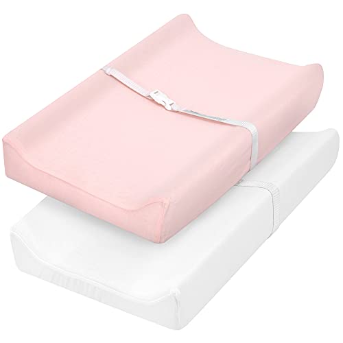 2-pack Peachy Pink & White