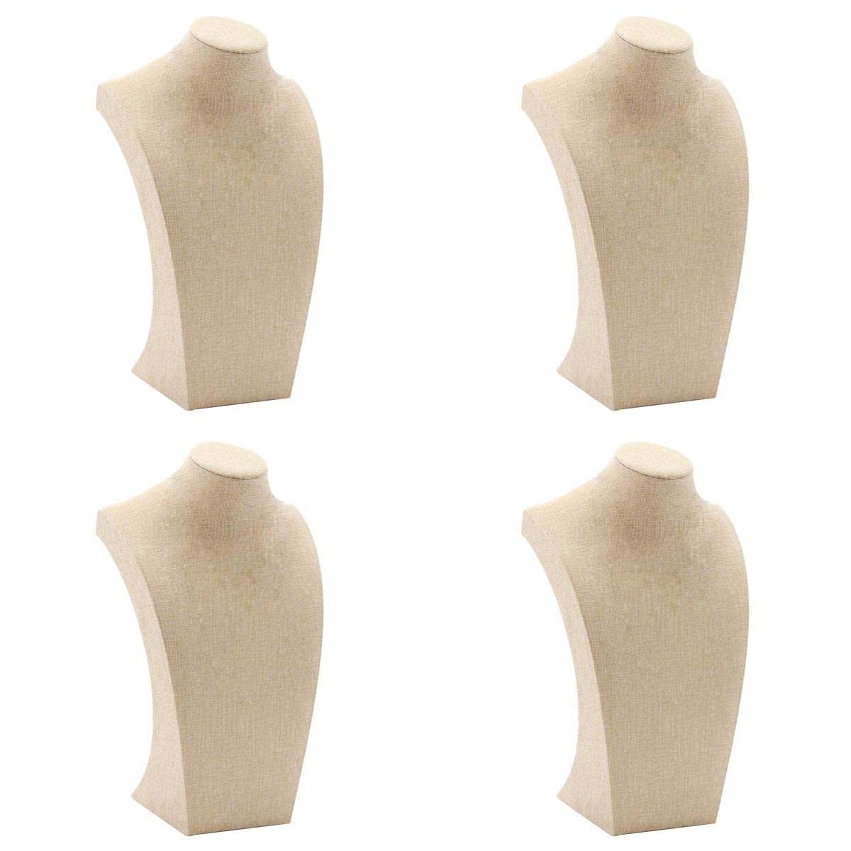 Amagogo 4X Jewelry Display Stand - Necklace & Pendant Holder Organizer for Closet, Countertop, or Retail Store - Perfect for Jewelry Storage & Showcase