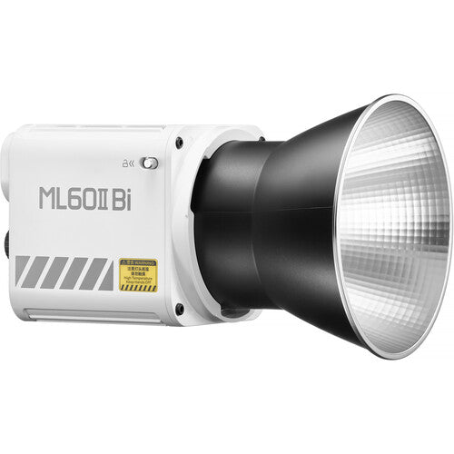 Godox ML60IIBi Bi-Color LED Monolight - 60W Continuous Lighting for Photography, Video & Streaming - Perfect for Studio, YouTube & TikTok Content Creation