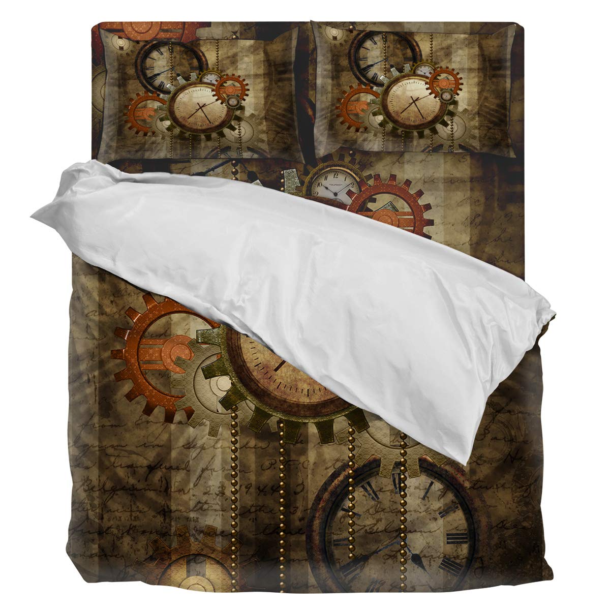 Luxury 4-Piece Twin Size Sunflower Duvet Cover Set - Soft Comforter Cover with 1 Duvet, 1 Sheet & 2 Pillowcases - Perfect for Teen Bedrooms, Guest Rooms & Dorm Decor