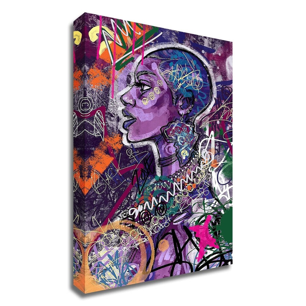 Black is Love by Justin Copeland - Premium Canvas Wall Art Print, Framed & Ready to Hang - Perfect for Living Room, Bedroom, or Office Decor