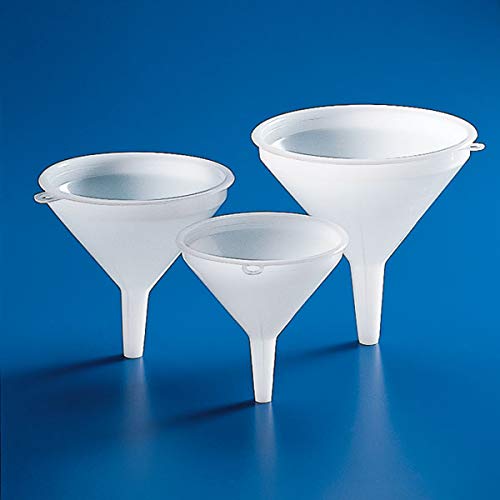 High-Quality 300mm HDPE Funnel - 5500mL Capacity for Industrial, Laboratory & Home Use - Durable & Chemical Resistant