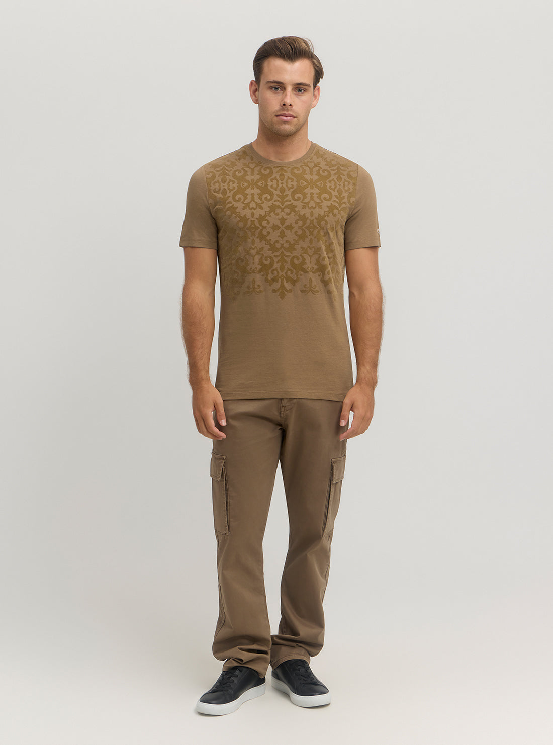 Soft Brown Flock T-Shirt for Men & Women - Comfortable Cotton Tee for Casual Wear, Street Style & Everyday Outfits
