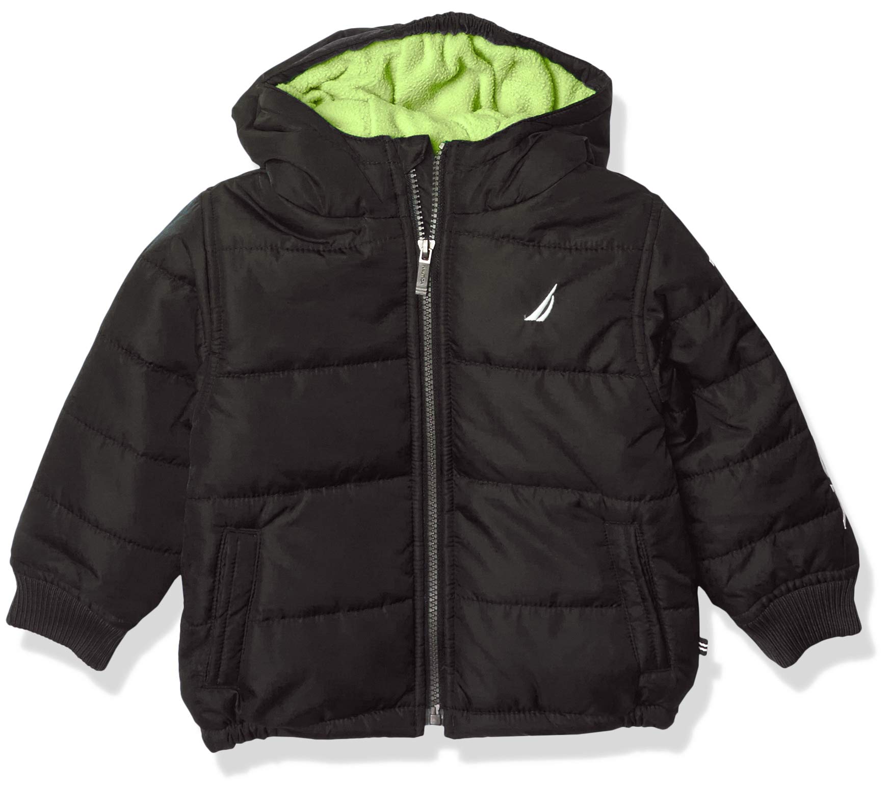 Nautica Boys' Heavyweight Bubble Coat - Warm Winter Jacket for Kids, Waterproof & Windproof, Outdoor Play & School Wear