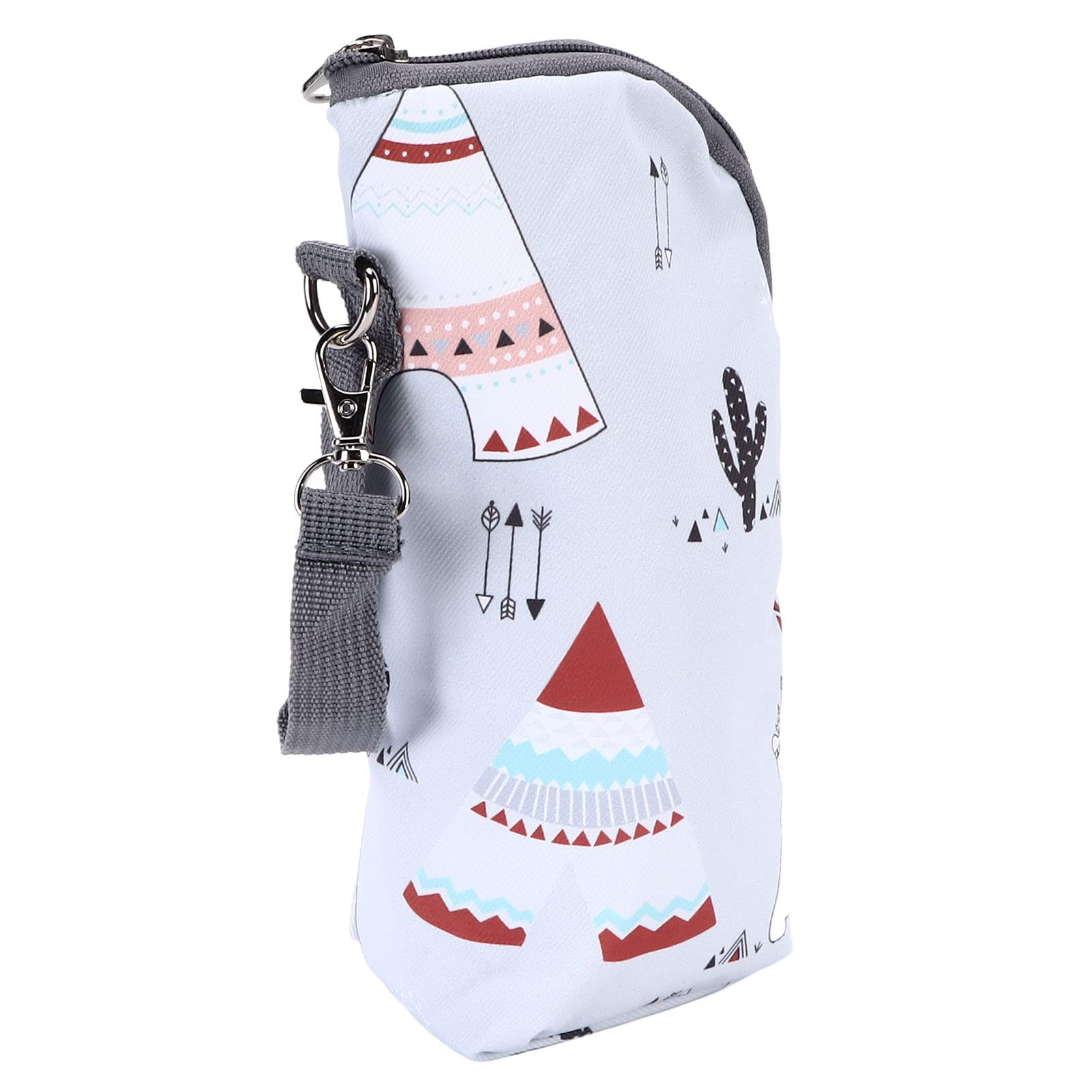 **Insulated Baby Bottle Holder - Portable Thermal Bottle Bag for Milk & Drinks, Perfect for Travel, Daycare & On-the-Go Feeding**