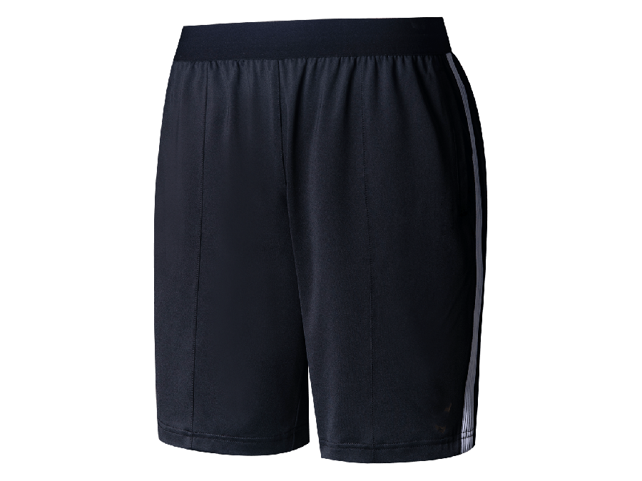 Victor R 25200C Men's Running Shorts - Lightweight, Quick-Dry, Breathable Black Athletic Shorts for Jogging, Gym & Outdoor Workouts