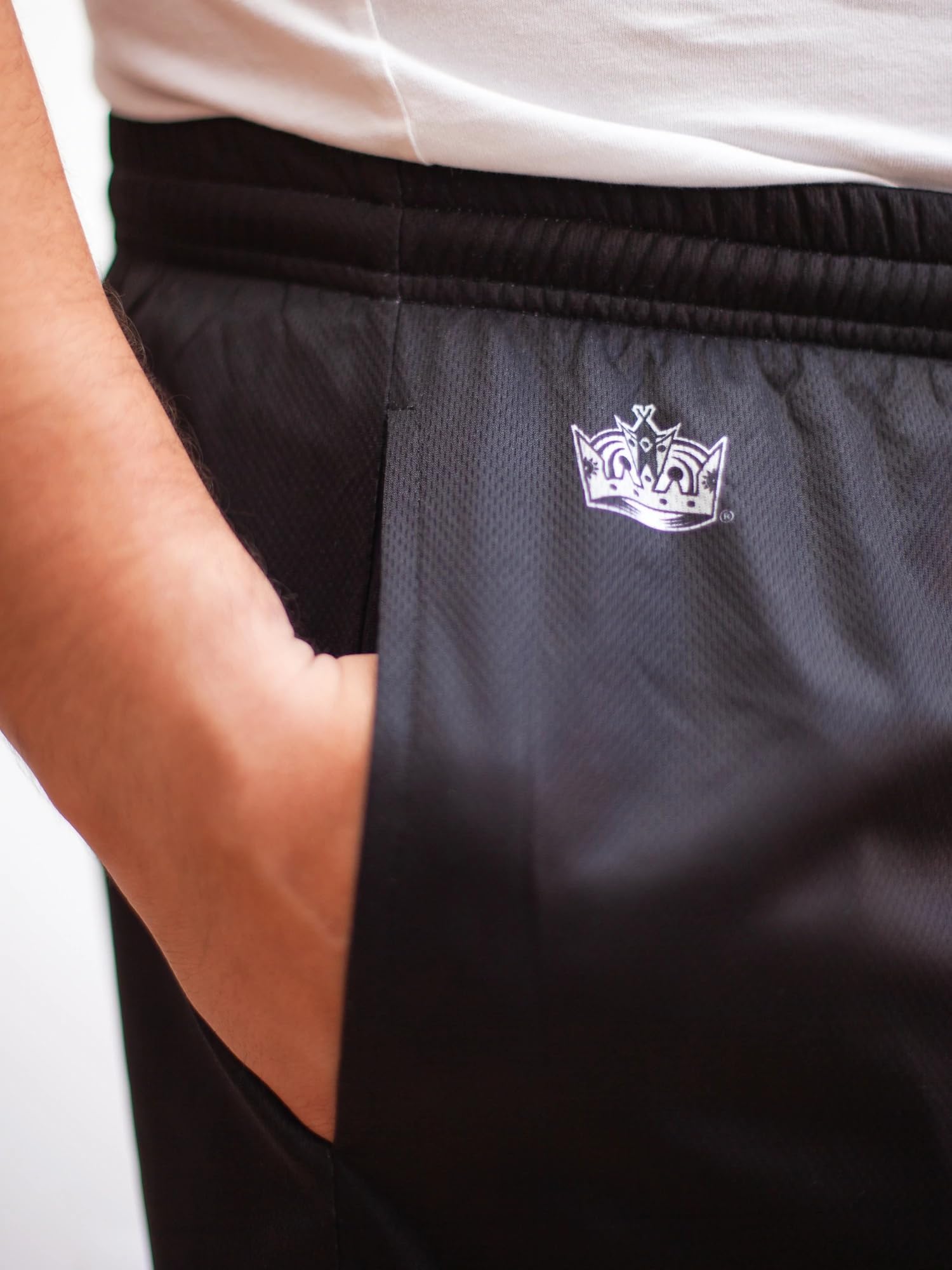 Los Angeles Kings Official NHL Hockey Shorts - Breathable Mesh for Men & Women - Perfect for Games, Training & Casual Wear
