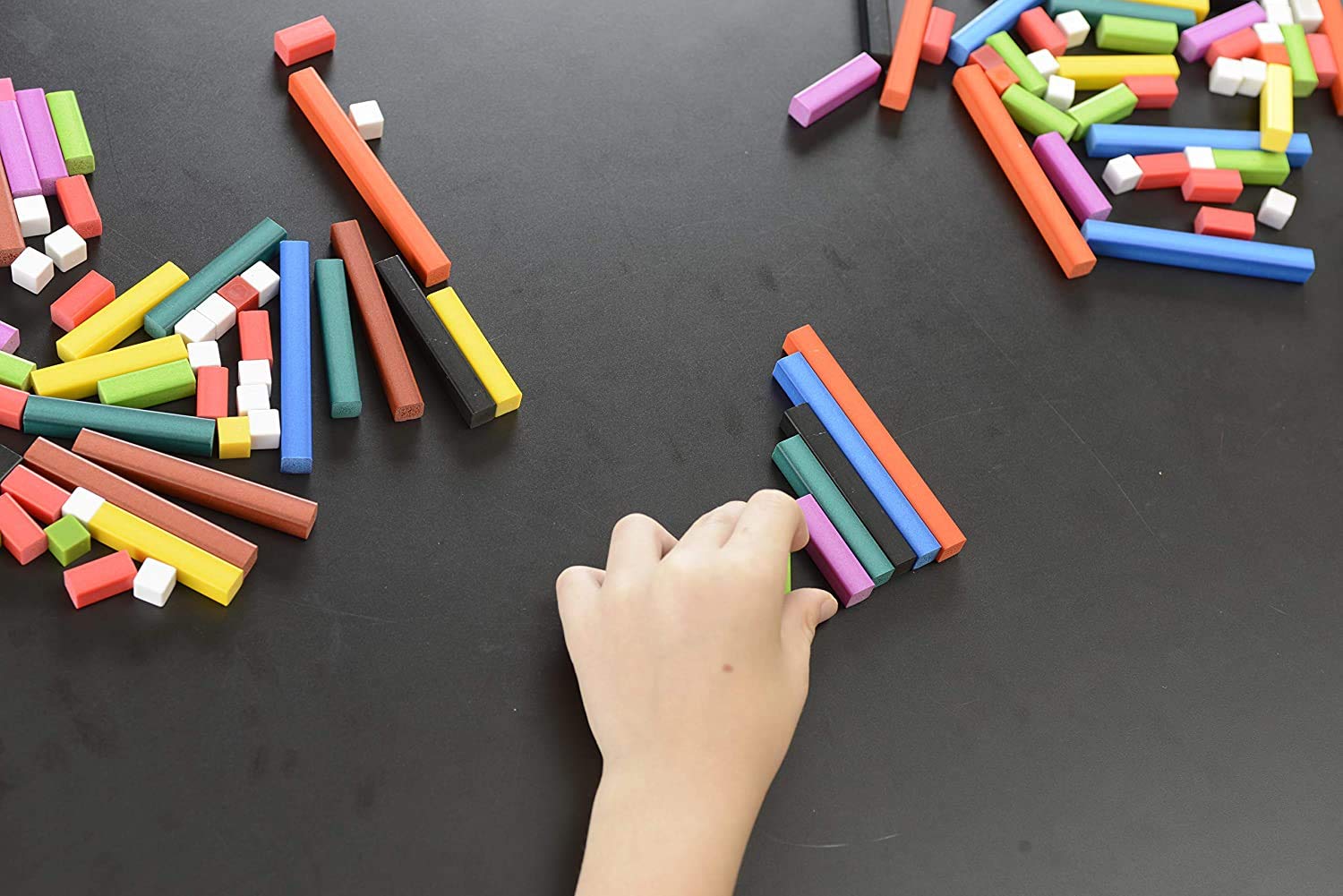 hand2mind Cuisenaire Rods - Math Manipulatives for Kids, Classroom & Homeschool Learning - Perfect for Counting, Fractions & Measurement Activities