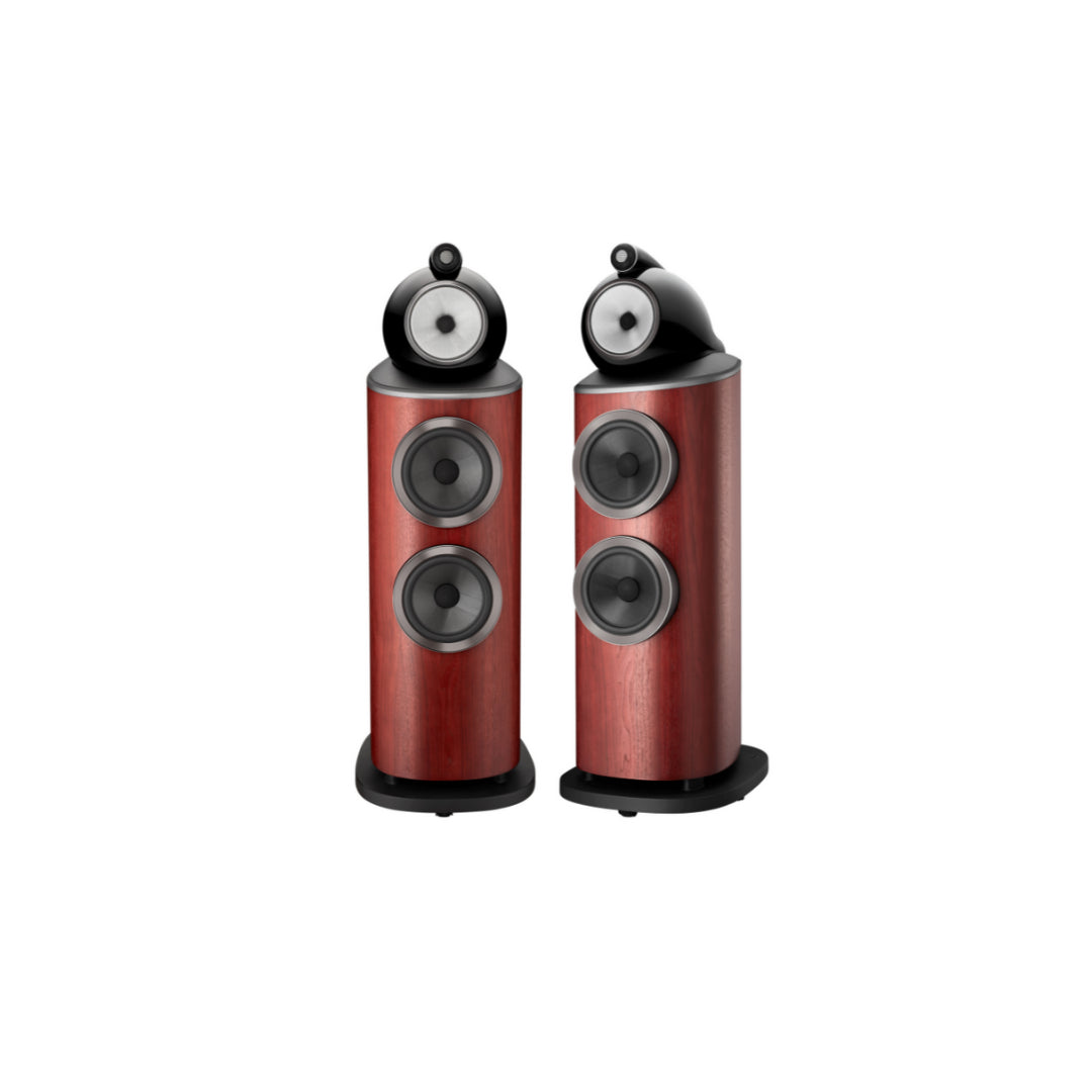 B&W 802 D4 Premium Floorstanding Speakers - B Stock Pair (High-End Audio, Home Theater, Music Listening)
